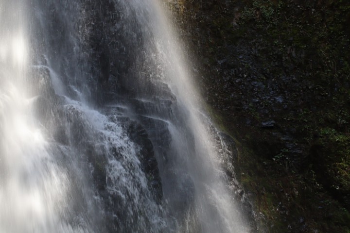 Waterfall in nature